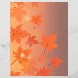 Herbstgestaltung mit Ahorn-Blätter und Bukett-Effe