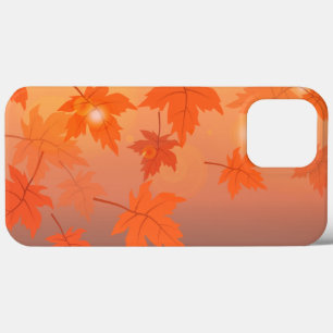Herbstgestaltung mit Ahorn-Blätter und Bukett-Effe Case-Mate iPhone Hülle