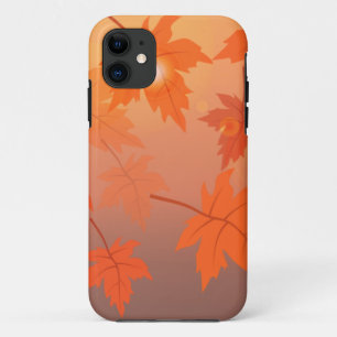 Herbstgestaltung mit Ahorn-Blätter und Bukett-Effe Case-Mate iPhone Hülle