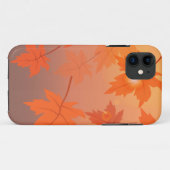 Herbstgestaltung mit Ahorn-Blätter und Bukett-Effe Case-Mate iPhone Hülle (Rückseite (Horizontal))