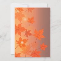 Herbstgestaltung mit Ahorn-Blätter und Bukett-Effe