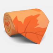 Herbstgestaltung mit Ahorn-Blätter und Bukett-Effe Krawatte (Gerollt)