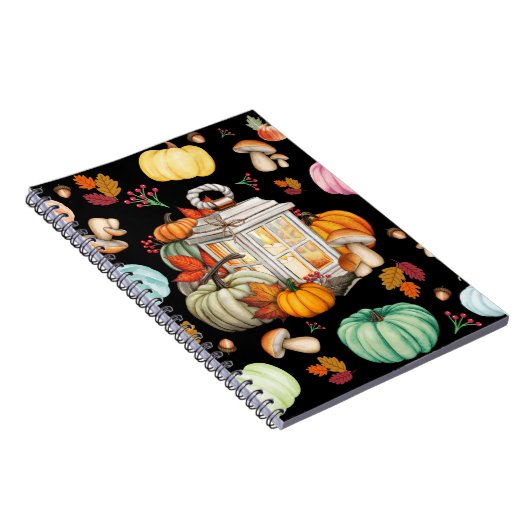 Herbstgestaltung Notizblock (Rechte Seite)