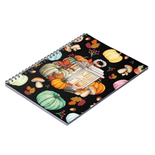 Herbstgestaltung Notizblock (Linke Seite)