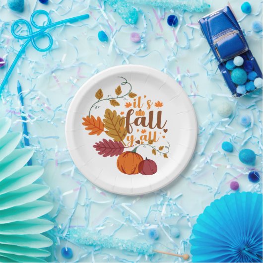 Herbstgestaltung Pappteller (Party)