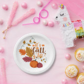 Herbstgestaltung Pappteller (Party)