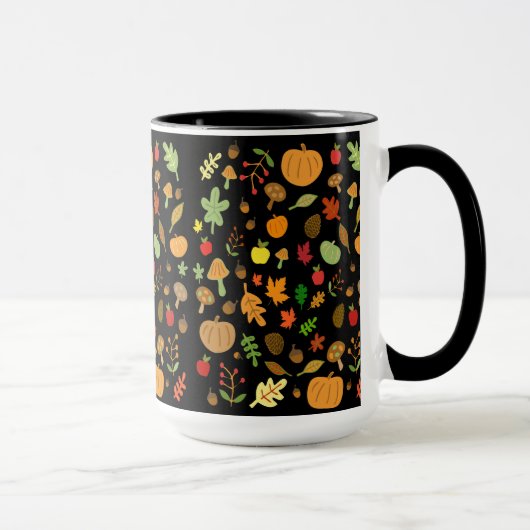 Herbstgestaltung Tasse (Rechts)