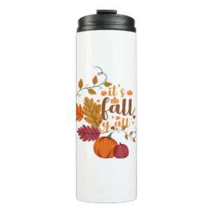 Herbstgestaltung Thermosbecher