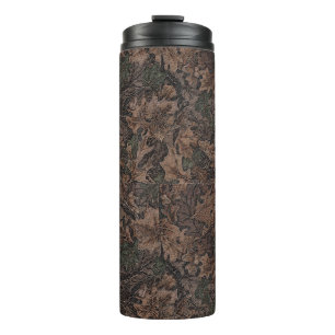 Herbstgetarnschleppkissenwurf Kaffee Tasse