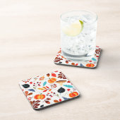 Herbstgetränke Getränkeuntersetzer (Rechte Seite)