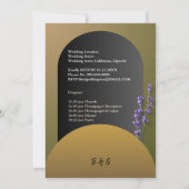 Herbstgetrocknete Blume (Rückseite)