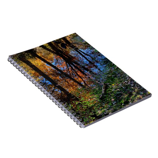 Herbstgewässer Notizblock (Rechte Seite)