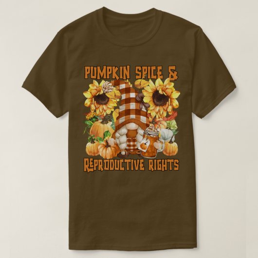 Herbstgewinn für Pumpkinspülung und Nachbildung vo T-Shirt (Design vorne)