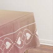 Herbstgewitterter Stein und keltisches Kreuz mit H Tischdecke (Beispiel)