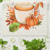 Herbstgewürz A Geschirrtuch (Gefaltet)