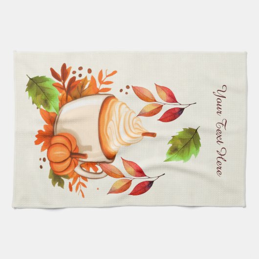 Herbstgewürz A Geschirrtuch (Horizontal)