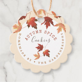 Herbstgewürz Geschenkanhänger