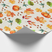 Herbstgewürz Geschenkpapier (Ecke)