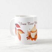 Herbstgewürz Kaffeetasse (Vorderseite Links)