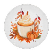 Herbstgewürz Schneidebrett (Vorderseite)