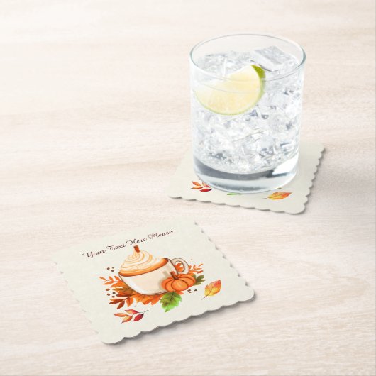 Herbstgewürz Untersetzer (Vor Ort)