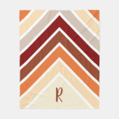 Herbstgewürze gestrichen | PERSONALISIERT Fleecedecke (Vorderseite)