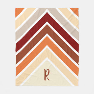 Herbstgewürze gestrichen PERSONALISIERT Fleecedecke