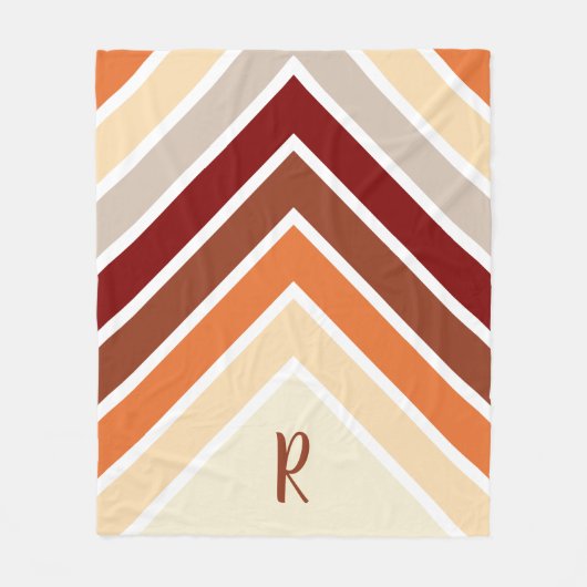 Herbstgewürze gestrichen | PERSONALISIERT Fleecedecke (Vorderseite)