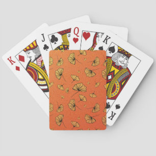 Herbstginkt Spielkarten