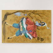 HerbstGirl Fantasy Jigsaw Puzzle Malerei (Horizontal)