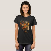 HerbstGirl-Herbstlaub Grafisches T-Shirt, Boho Gif T-Shirt (Vorne ganz)