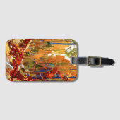 Herbstgirlande von Tom Thomson Gepäckanhänger (Vorderseite (Horizontal))