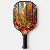 Herbstgirlande von Tom Thomson Pickleball Schläger (Rückseite)