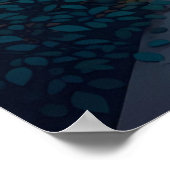 Herbstglanz hinter dem Bogen Poster (Ecke)