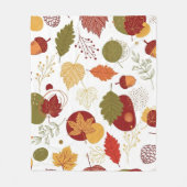 Herbstglanz, sanft und langsam fleecedecke (Vorderseite)