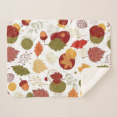 Herbstglanz, sanft und langsam sherpadecke (Vorderseite (Horizontal))