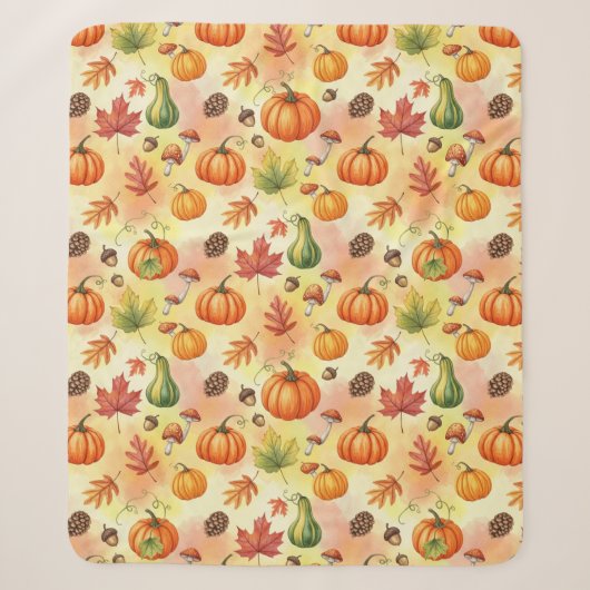 Herbstglanz Sherpadecke (Vorderseite)
