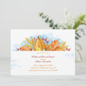 Herbstglory Harvest Einladung (Stehend Vorderseite)