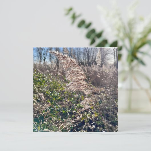 Herbstglück.. Einladung (Stehend Vorderseite)