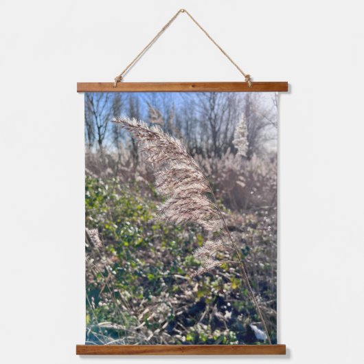 Herbstglück.. Wandteppich Mit Holzrahmen (Vorderseite)