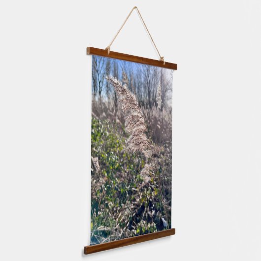 Herbstglück.. Wandteppich Mit Holzrahmen (Gewinkelt)