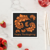 Herbstglückstag Erntedankfest Serviette (Beispiel)