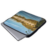 Herbstglühen Laptopschutzhülle (Vorne Knopf)