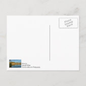 Herbstglühen Postkarte (Rückseite)