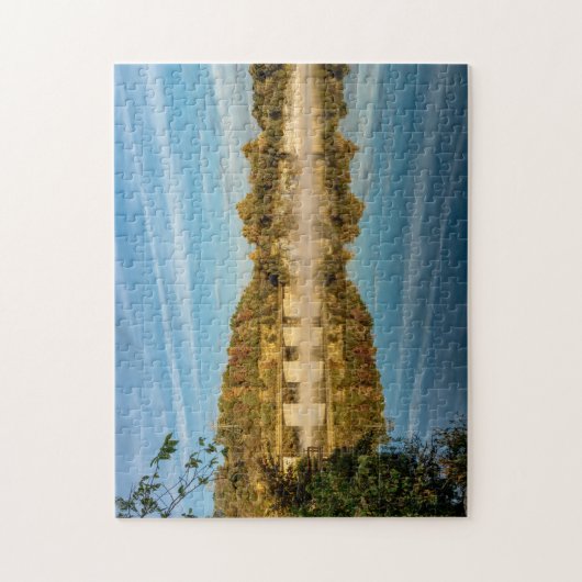 Herbstglühen Puzzle (Vertikal)