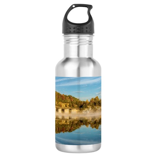 Herbstglühen Springfield Wasser Edelstahlflasche (Vorderseite)