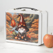 Herbstgnom Metall Brotdose (Beispiel)