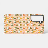 Herbstgnomen im Waldmuster Samsung Galaxy Hülle (Rückseite (Horizontal))