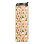 Herbstgnomen im Waldmuster Thermosbecher (Nach links gedreht)