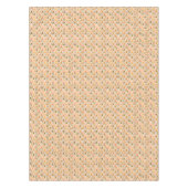 Herbstgnomen im Waldmuster Tischdecke (Vorderseite)